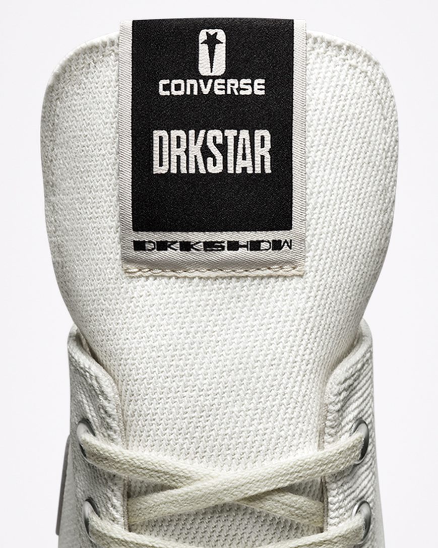 Tenis Converse x DRKSHDW DRKSTAR Chuck 70 Cano Alto Masculino Branco Pretas | PT L01759P